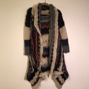 Free People Extra Long Thick Sweater